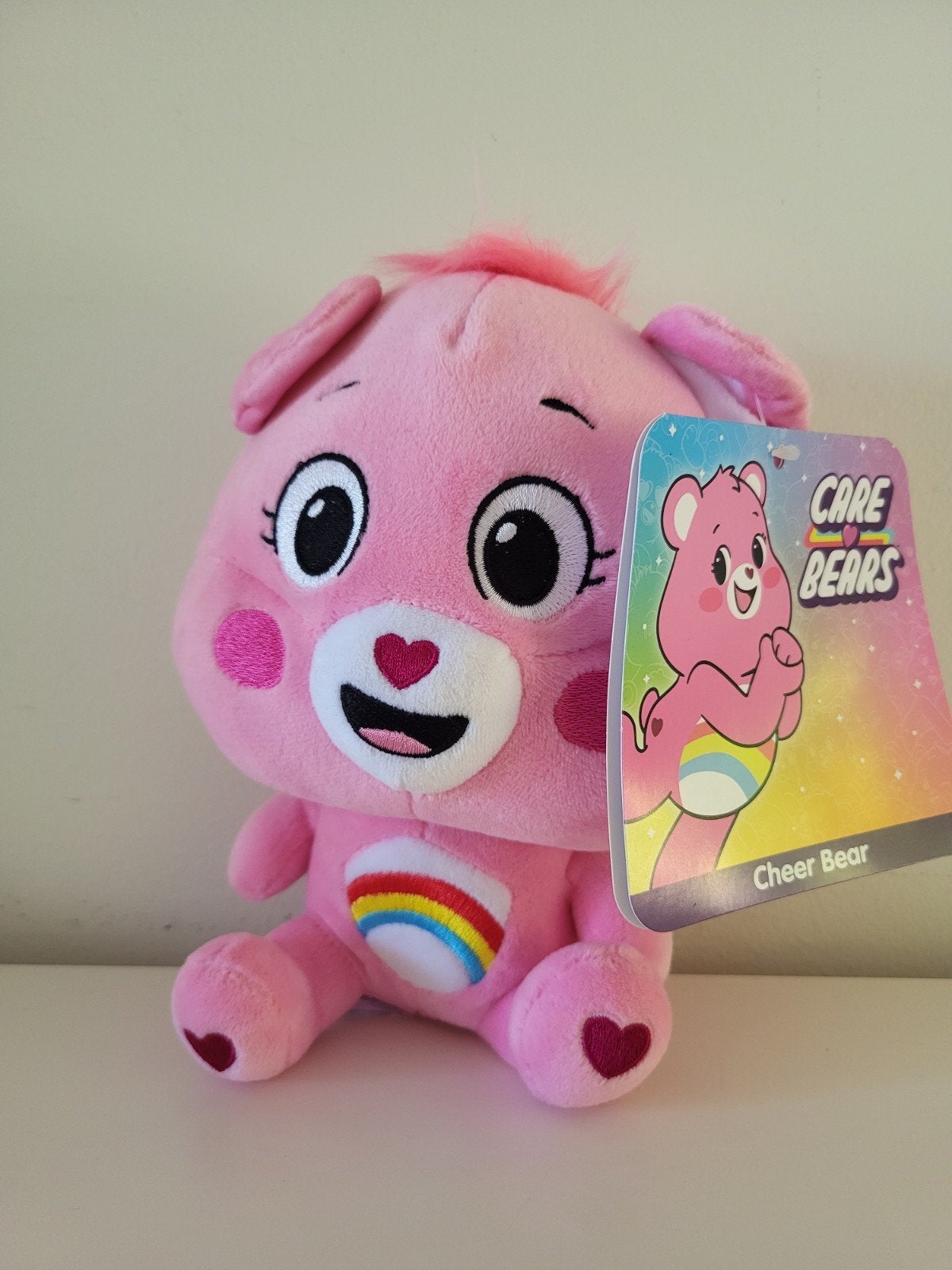 Care Bears / Troetelbeer knuffel Cheer Bear, nieuw m kaartje, Ophalen of Verzenden, Nieuw, Beer