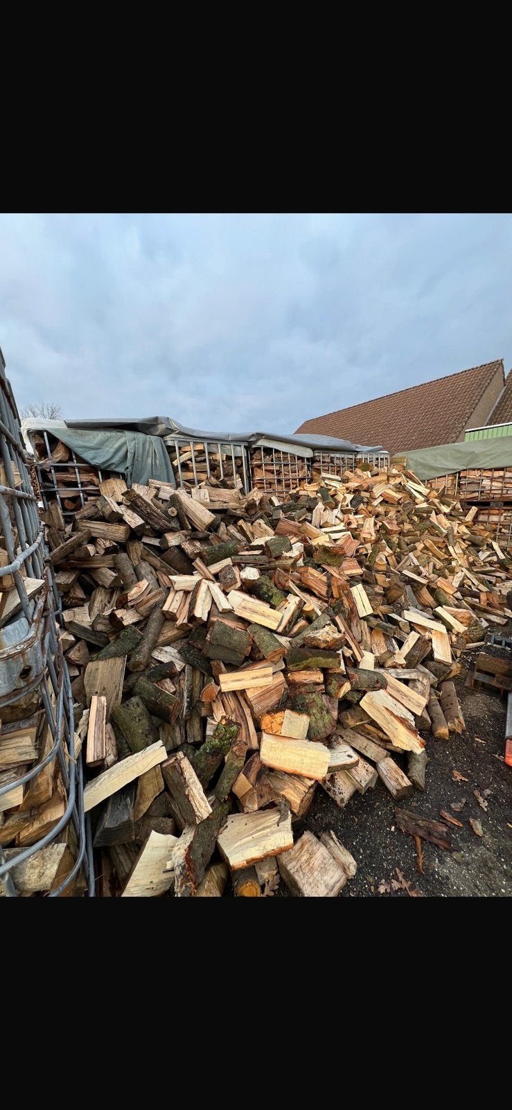 Hardhout & dennenhout/haardhout, Tuin en Terras, Haardhout, Minder dan 3 m³, Ophalen of Verzenden