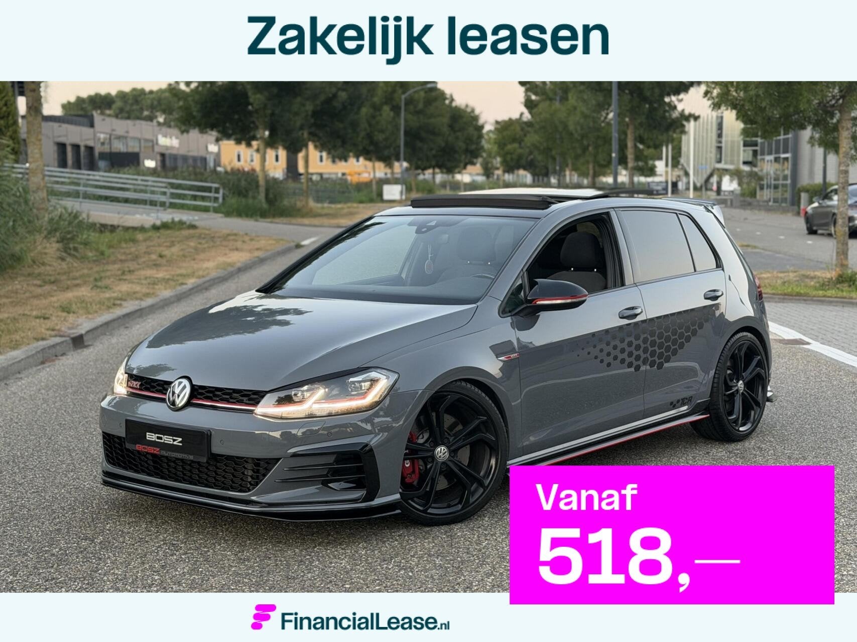 Volkswagen Golf 7.5 2.0 TSI GTI TCR DSG PANO NARDO DCC BULLX, Dealer onderhouden, 15 km/l, 4 cilinders, Alcantara