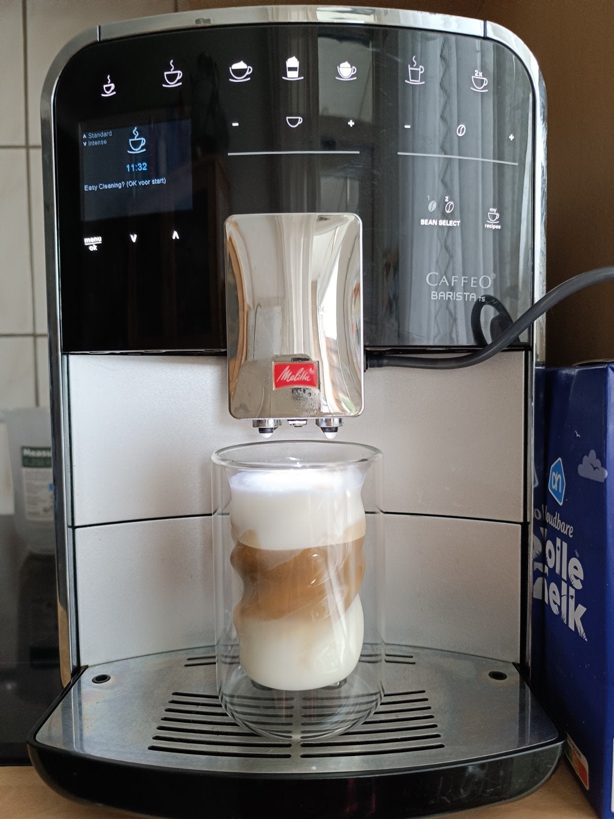 Nette koffiemachine Melitta Barista TS, Witgoed en Apparatuur, Gebruikt, Koffiemachine, Ophalen of Verzenden, 4 tot 10 kopjes