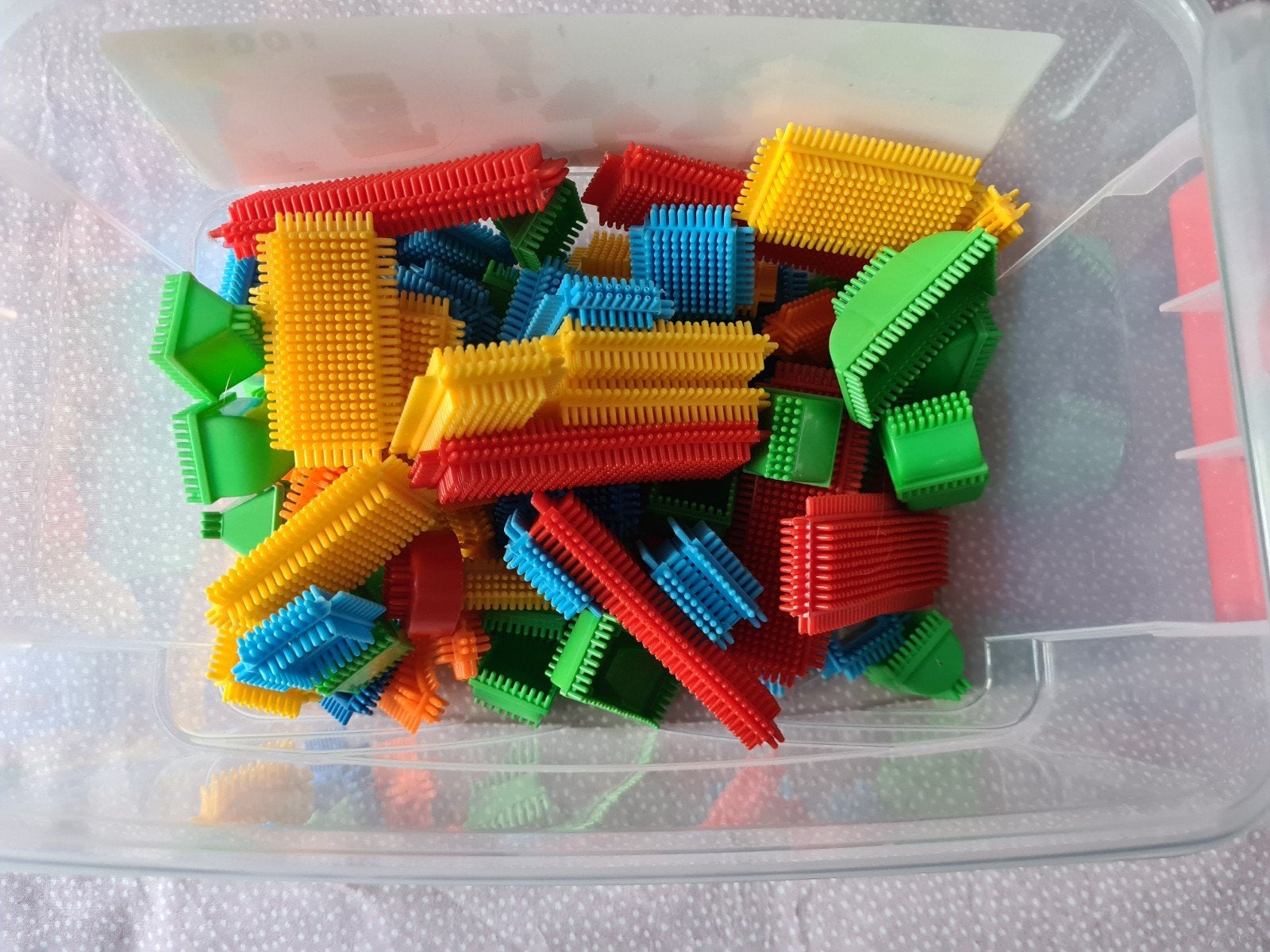 Building Blocks - 91 Stuks in Handige Opbergdoos, Ophalen, Zo goed als nieuw, Overige merken
