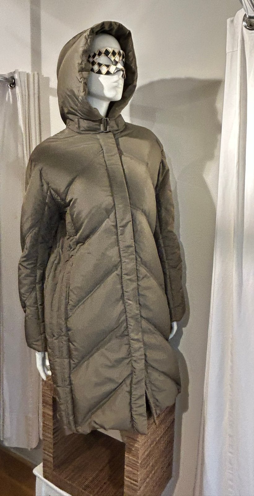 Duetz lange warme en comfortabele winterjas - Maat 46 (XL), Overige kleuren, Maat 46/48 (XL) of groter, Ophalen of Verzenden, Zo goed als nieuw