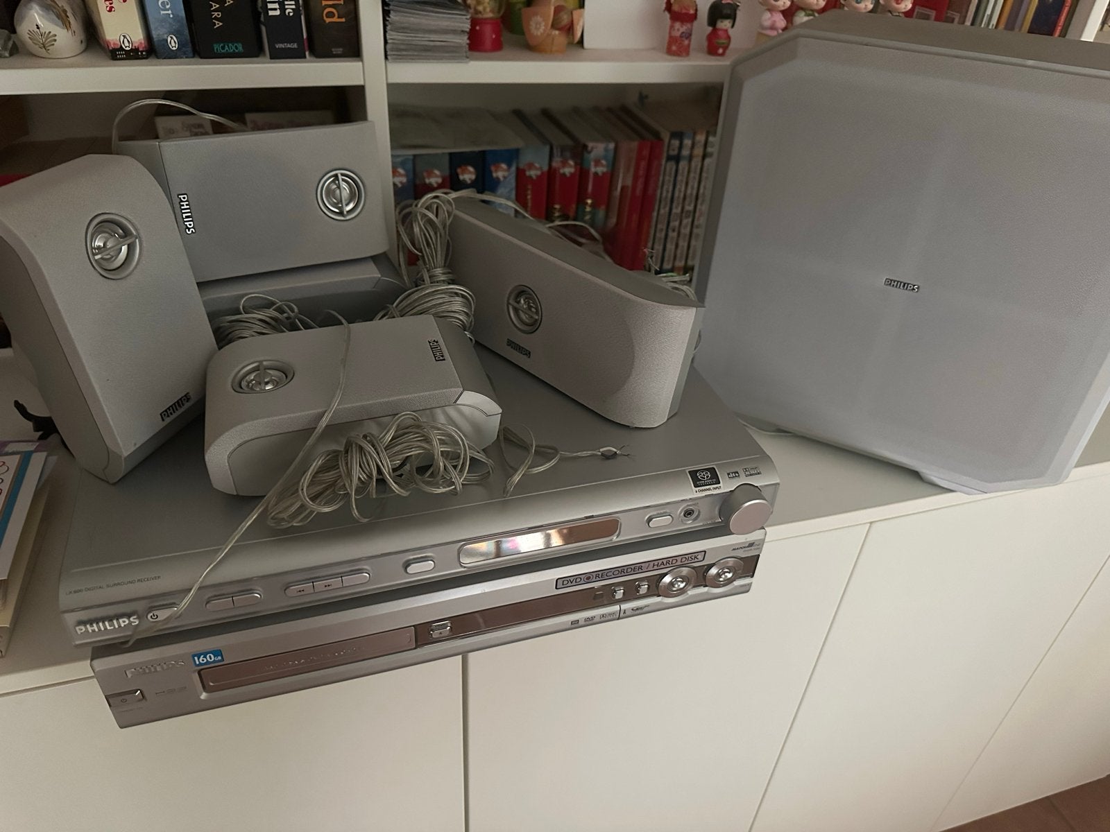 Philips Home Cinema Set met DVD-speler en 5.1 speakers, Ophalen, Philips, Gebruikt, 5.1-systeem