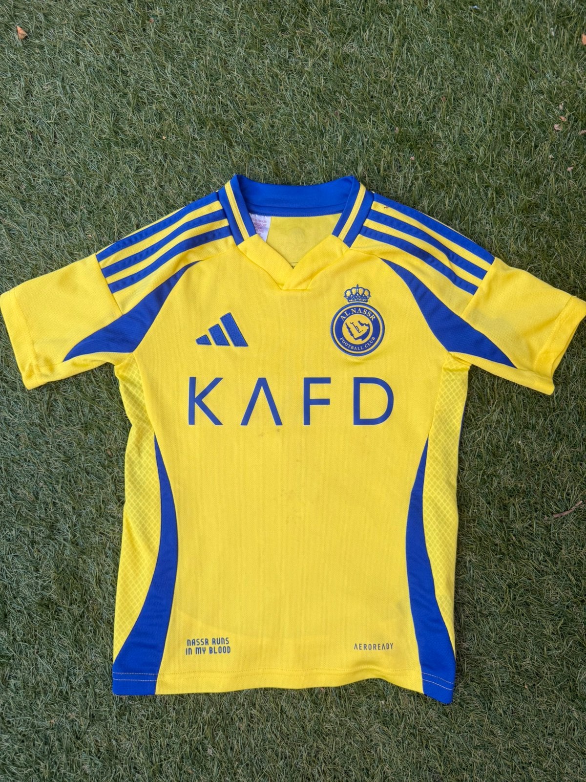 Adidas Al-Nassr FC voetbalshirt Ronaldo, Ophalen of Verzenden, Zo goed als nieuw, Shirt