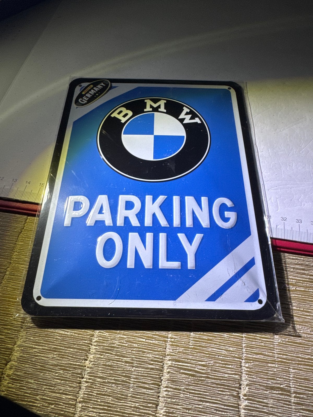 BMW Parking Only Bord - Nieuwstaat, Ophalen of Verzenden, Nieuw