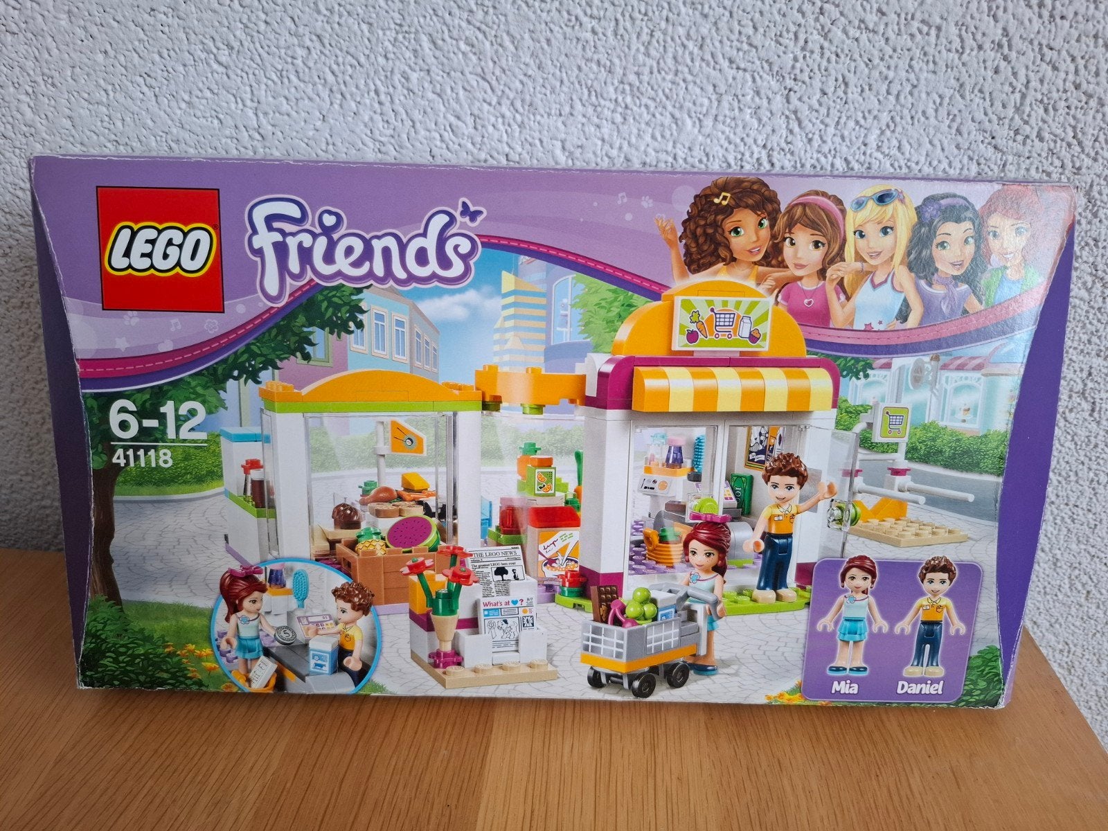 Lego Friends Heartlake Supermarkt - 41118, Lego, Friends, Ophalen of Verzenden, Zo goed als nieuw