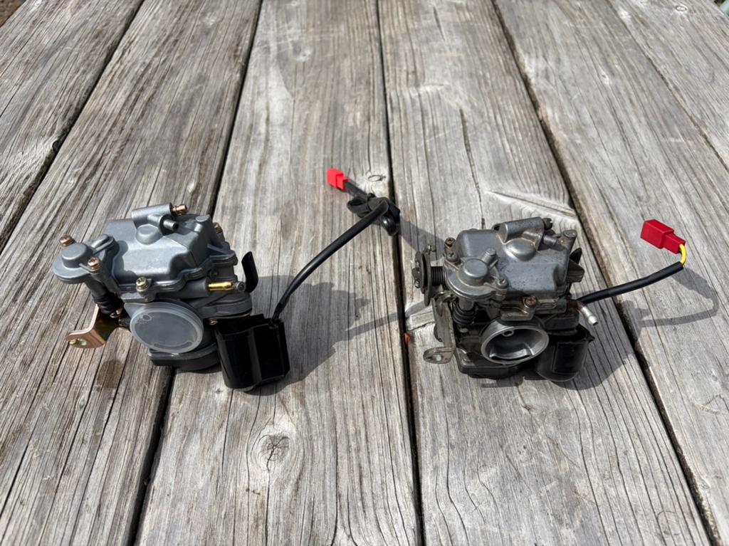 2 Carburateurs Vespa LX 50 4t, 2v Keihin CVK18, Ophalen of Verzenden, Gebruikt, Carburateur, Vespa