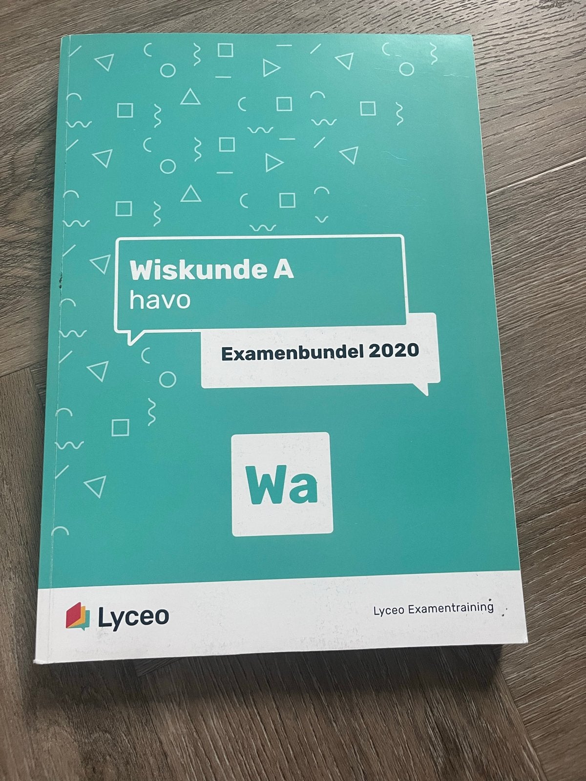 Examenbundel Wiskunde A HAVO 2020 - Lyceo Examentraining, Ophalen of Verzenden, Nieuw, HAVO, Wiskunde A