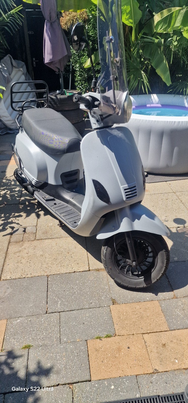 BTC Riva Scooter - Grijs, Ophalen, Gebruikt, Benzine, Overige merken