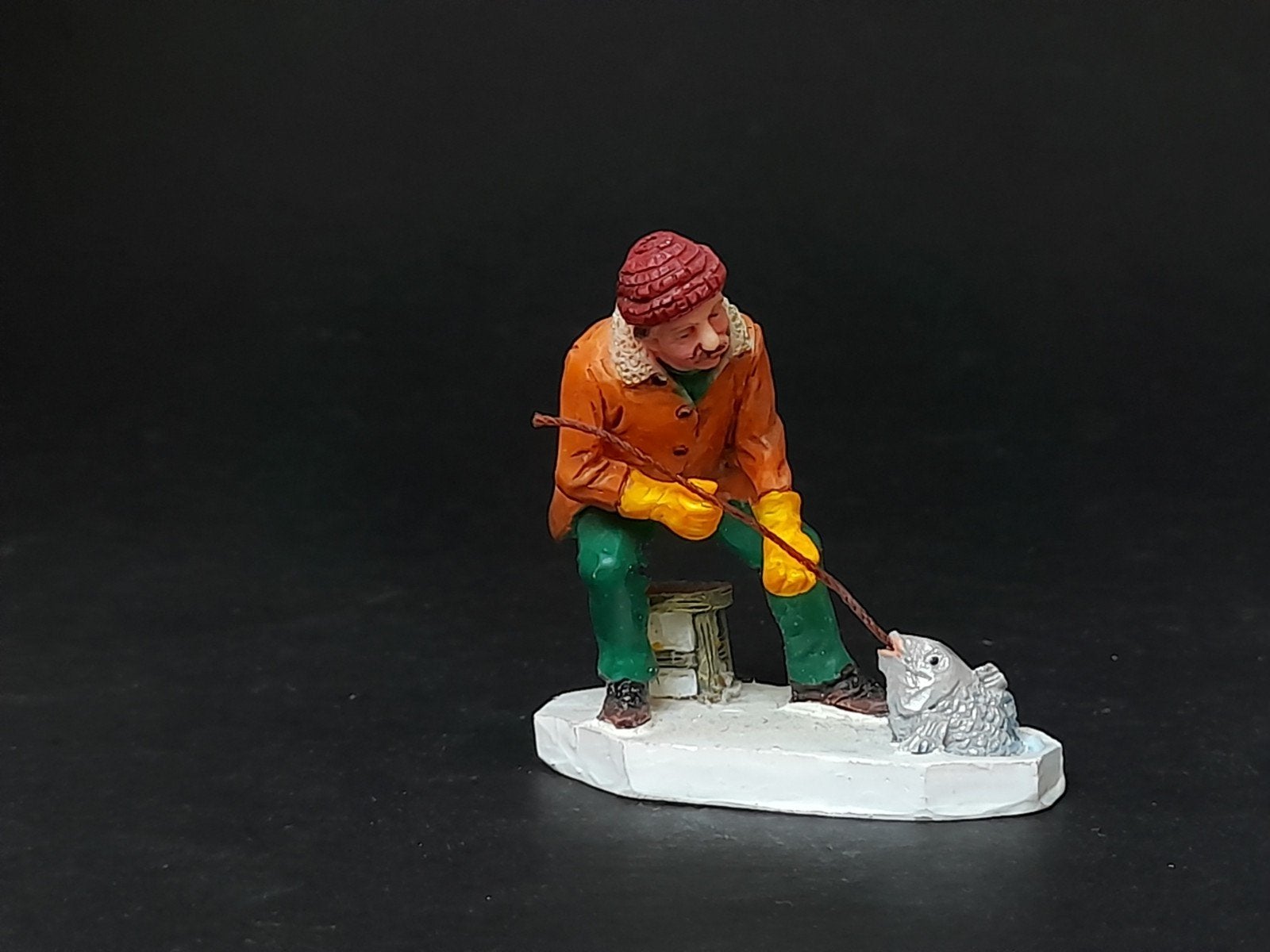 lemax kerst figuur b6 kerstdorp haven visser, Diversen, Verzenden