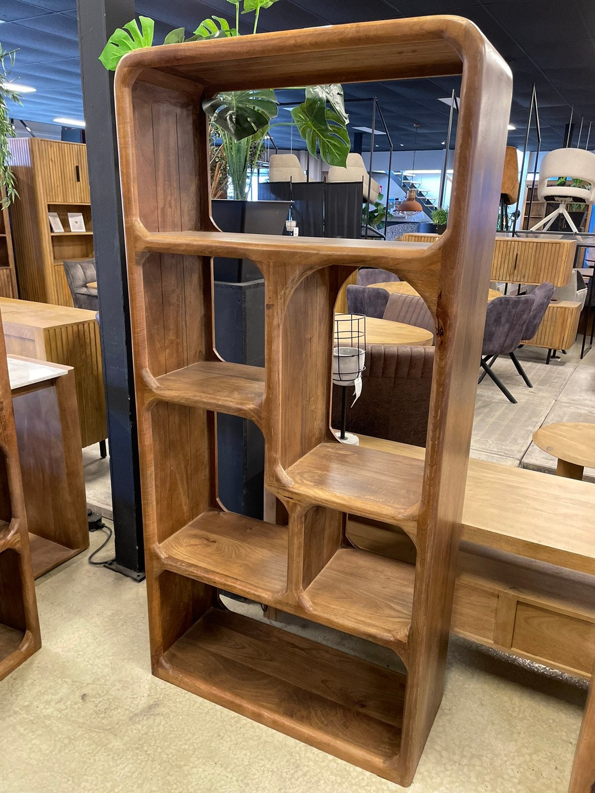 LEEGVERKOOP CHEFMEUBEL KAST JAPANDI WALNOOT KLEUR MANGO 599, Huis en Inrichting, Met plank(en), Nieuw, Modern, 150 tot 200 cm