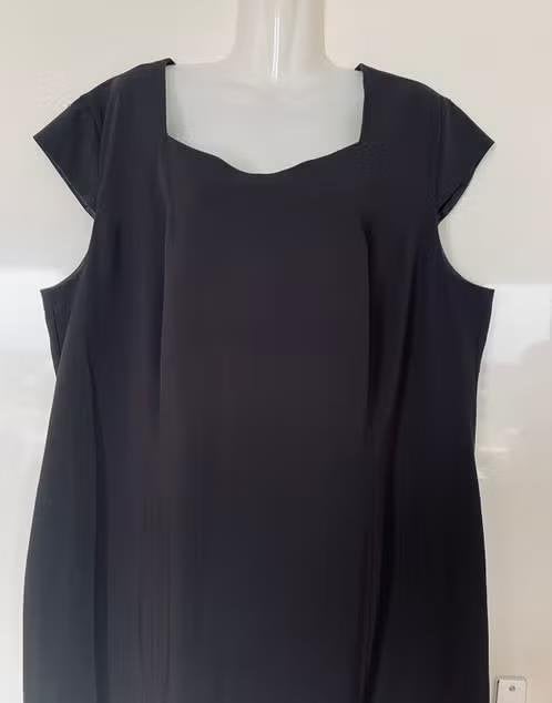 Sixth Sense zwarte jurk maat 50[v], Zwart, Maat 46/48 (XL) of groter, Ophalen of Verzenden, Zo goed als nieuw
