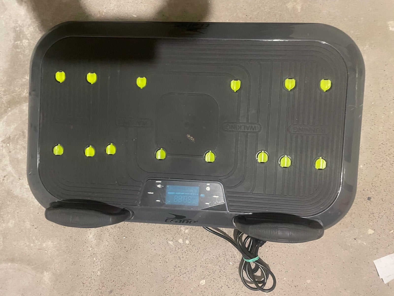 Crane Trilplaat SP-V005-3 - Fitness Vibratieplaat, Ophalen, Kunststof, Gebruikt, Trilplaat