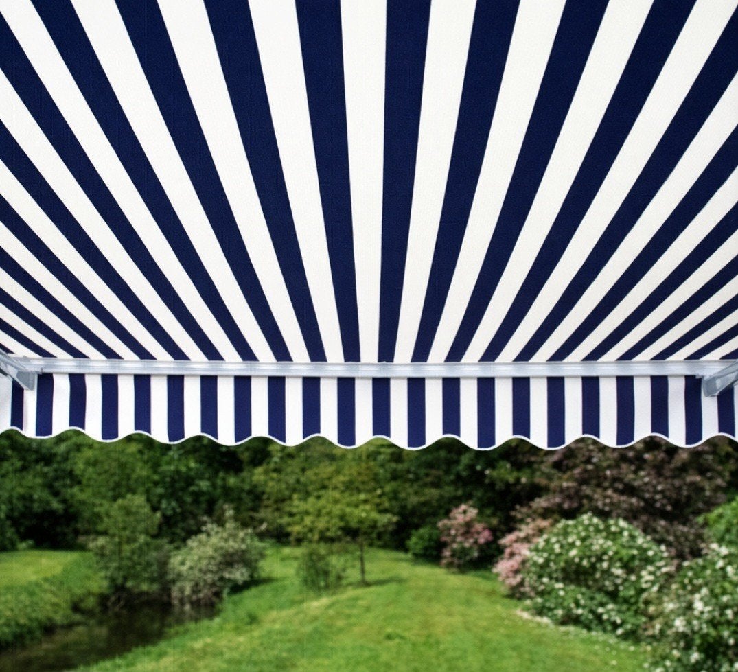zonnescherm met knikarmen nieuw Breed 300 cm, 150 tot 300 cm, Ophalen, Nieuw, Knikarmscherm