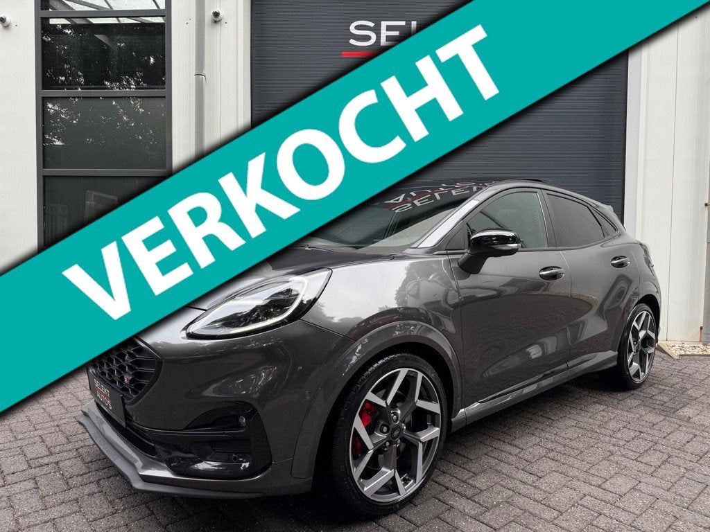 Ford Puma 1.5 EcoBoost ST X Performance Pack 200 Pk Panorama, Auto's, Ford, 15 km/l, Zwart, Origineel Nederlands, Bedrijf