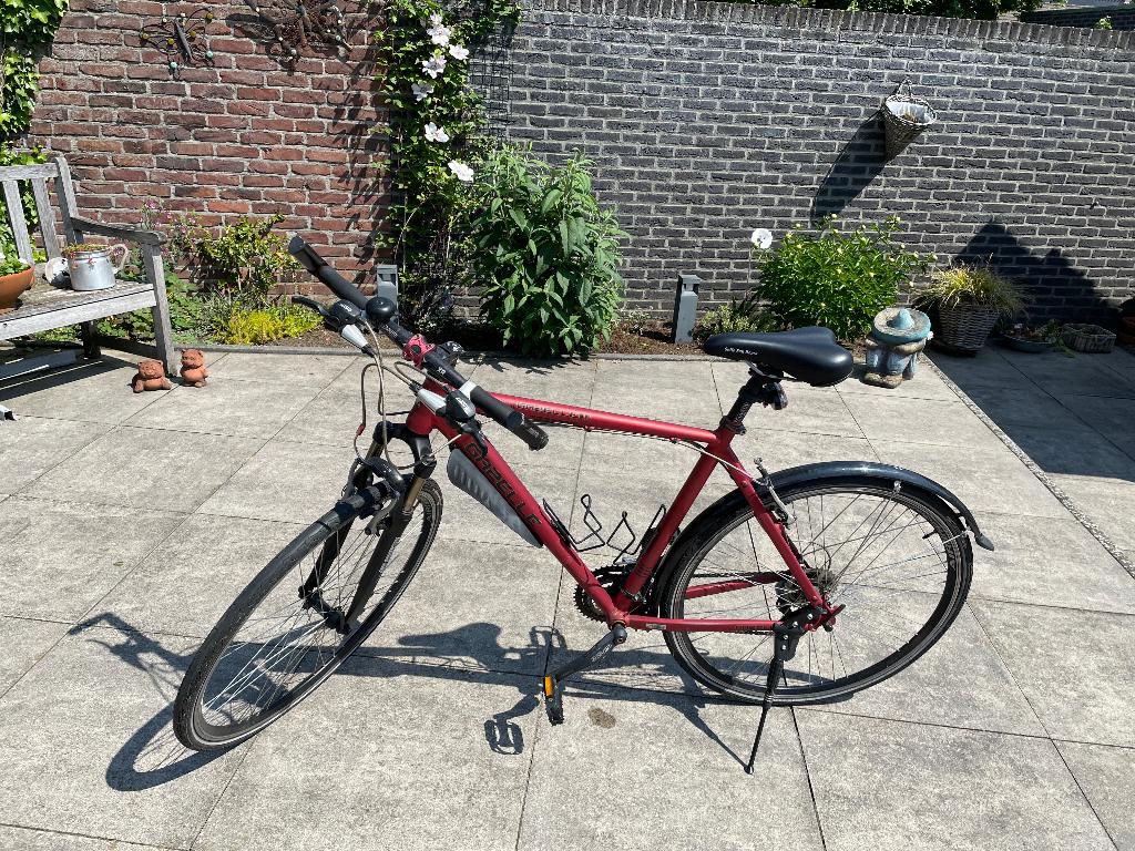 Hybride fiets, Ophalen, 28 inch, Gebruikt, Vering