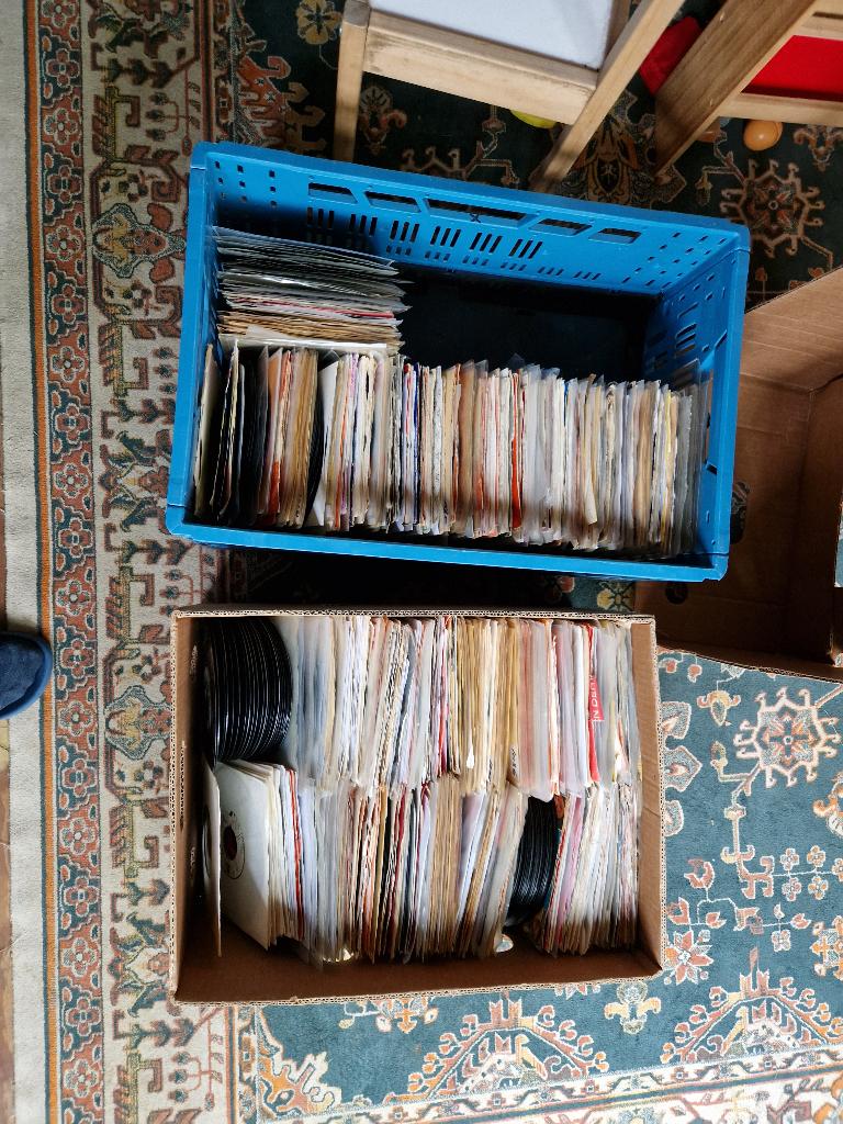 Ruim 750 singles, Cd's en Dvd's, Vinyl Singles, Gebruikt, Single, Pop, Ophalen