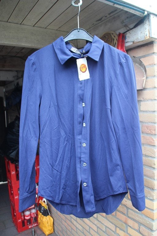 blouse blauw nieuw, Ophalen of Verzenden, Nieuw, Maat 38/40 (M), Blauw