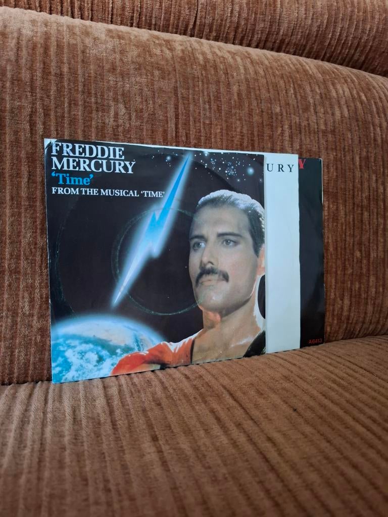 3X Single - Freddie Mercury (Queen), Gebruikt, 7 inch, Single, Ophalen of Verzenden