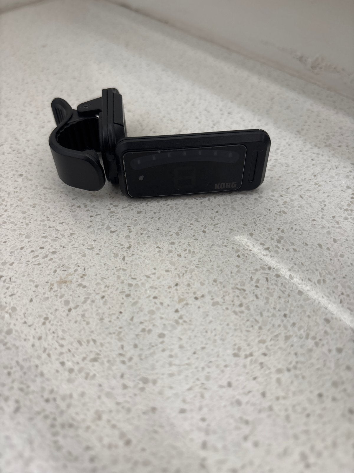 Korg Pitchblack mini clip-on tuner, Ophalen of Verzenden, Zo goed als nieuw, Akoestische gitaar