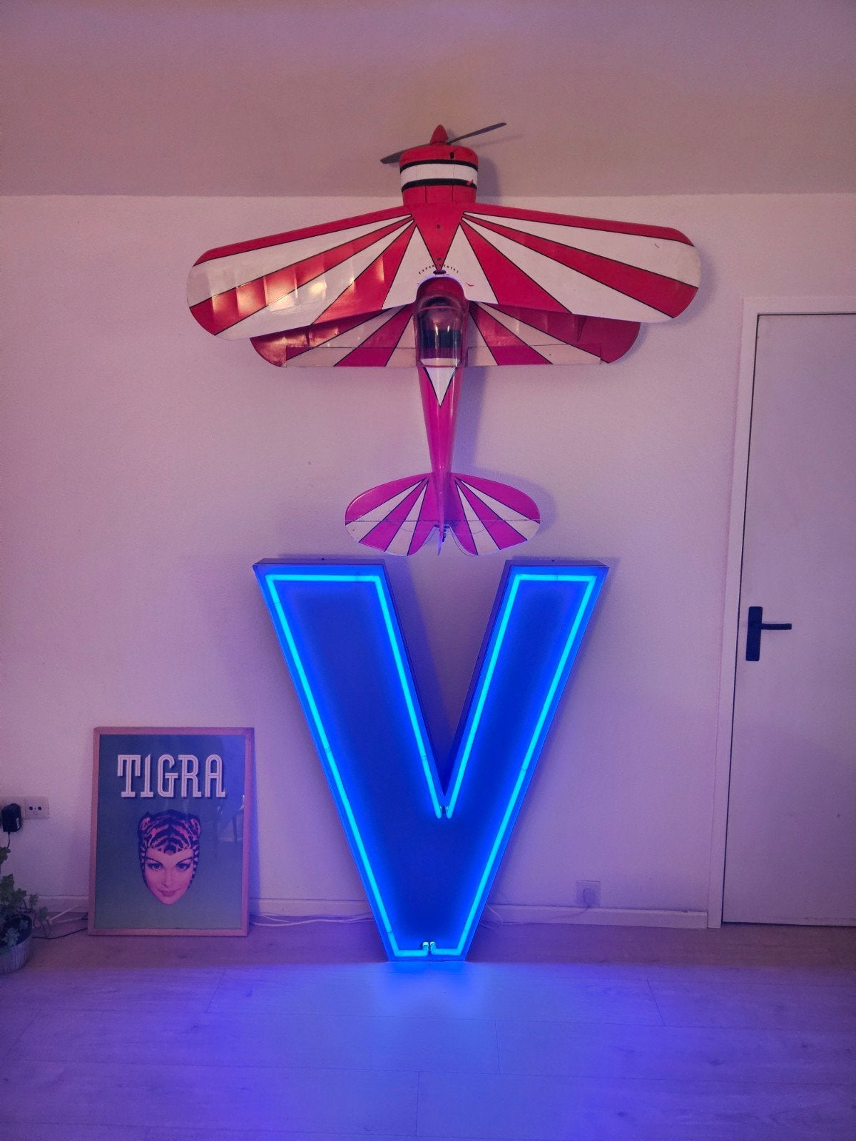 neon refurbished doosletter, Ophalen, Gebruikt, Lichtbak of (neon) lamp