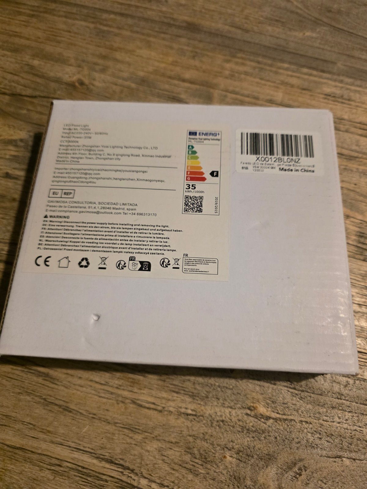 Mille Lucciole LED Buitenlamp 35W IP65 - Nieuw in doos, Tuin en Terras, Minder dan 50 watt, Overige typen, Ophalen of Verzenden