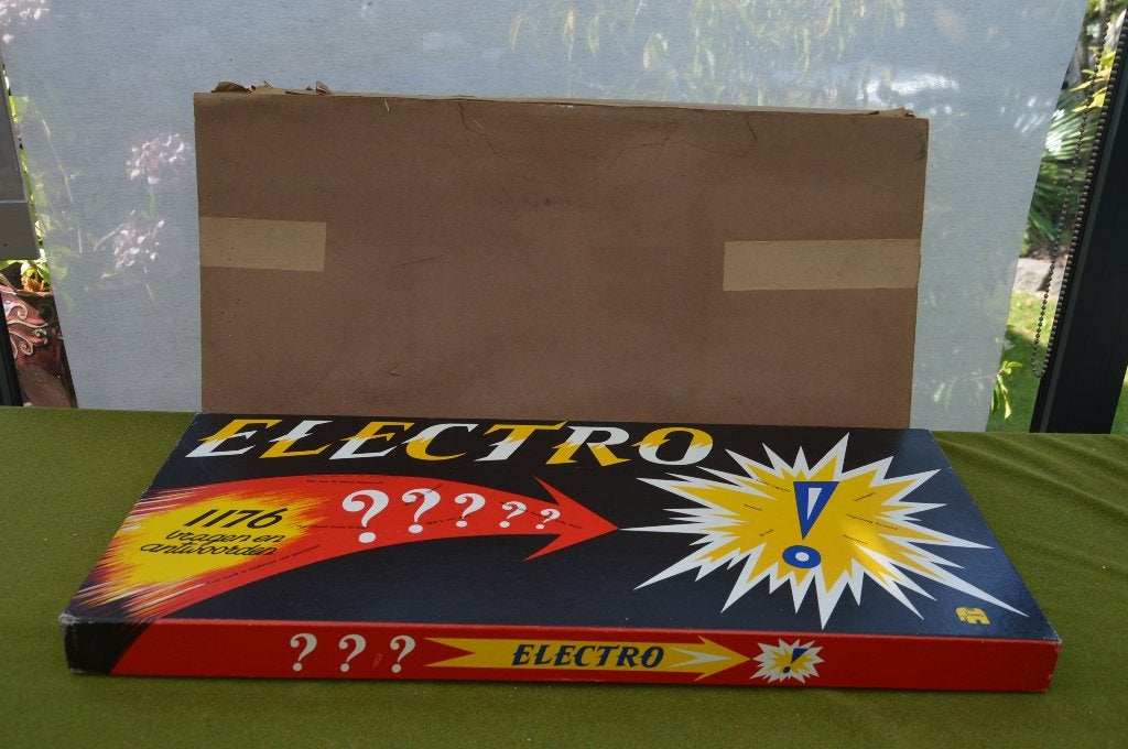Grote vintage Jumbo Electro doos jaren 60 nieuw in verpakkin, Kinderen en Baby's, Ophalen of Verzenden, Zo goed als nieuw, Elektronica