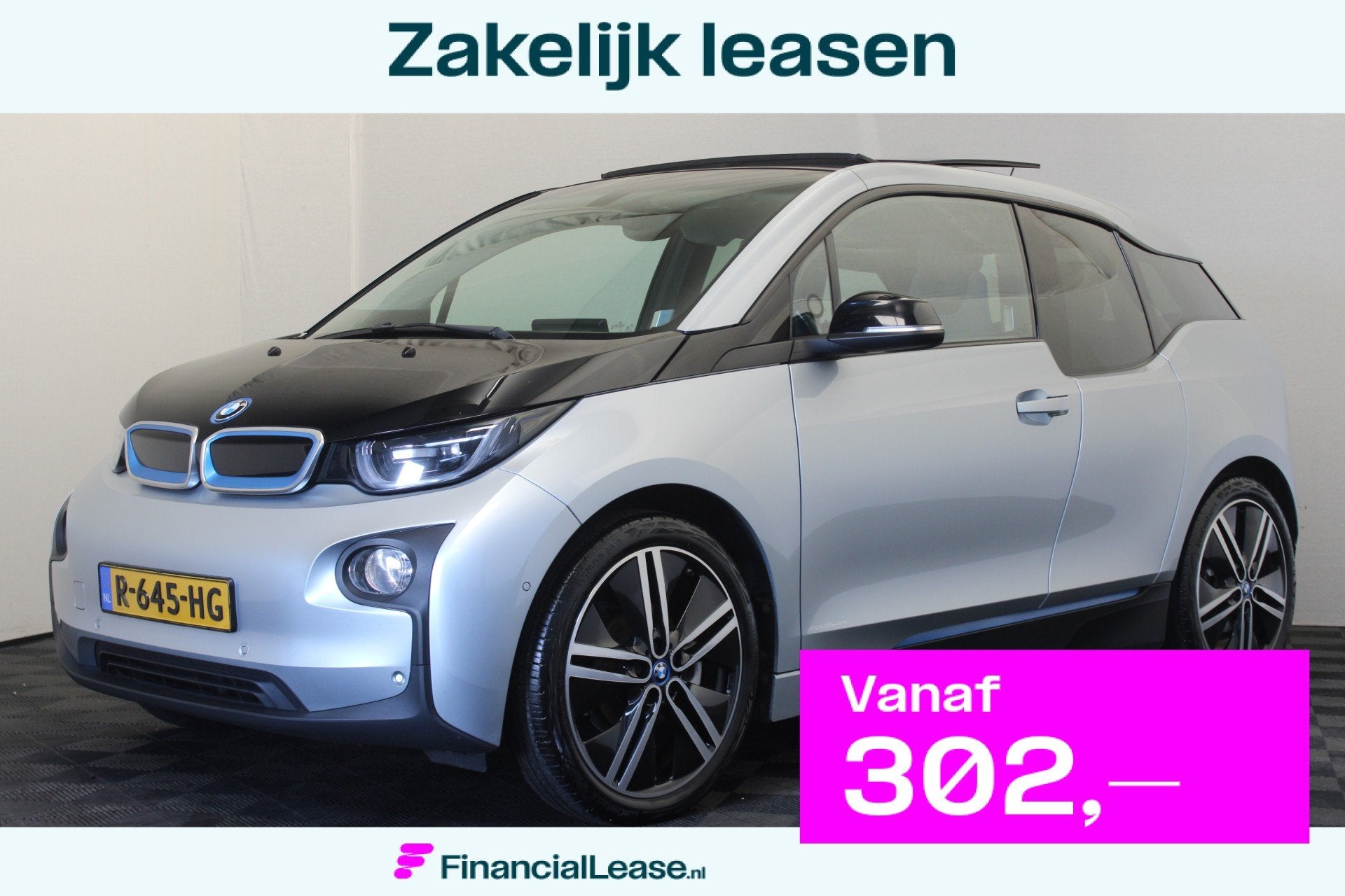 BMW i3 Basis Comfort Advance 22 kWh |Pano|Stoelverw.|, Automaat, Gebruikt, Zwart, 4 stoelen