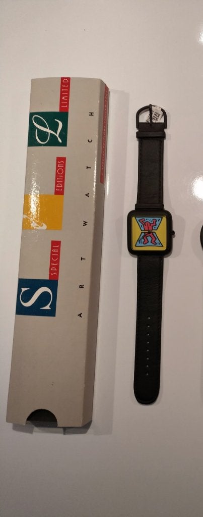 Keith Haring horloge - Special Limited Edition Art Watch, Ophalen of Verzenden, Zo goed als nieuw