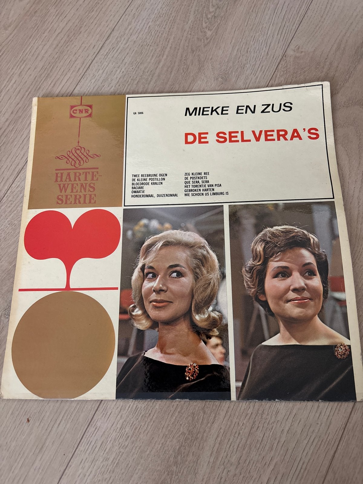 De Selvera's Mieke en Zus LP (HARTWENS SERIE), LP, Gebruikt, Ophalen of Verzenden, 12 inch