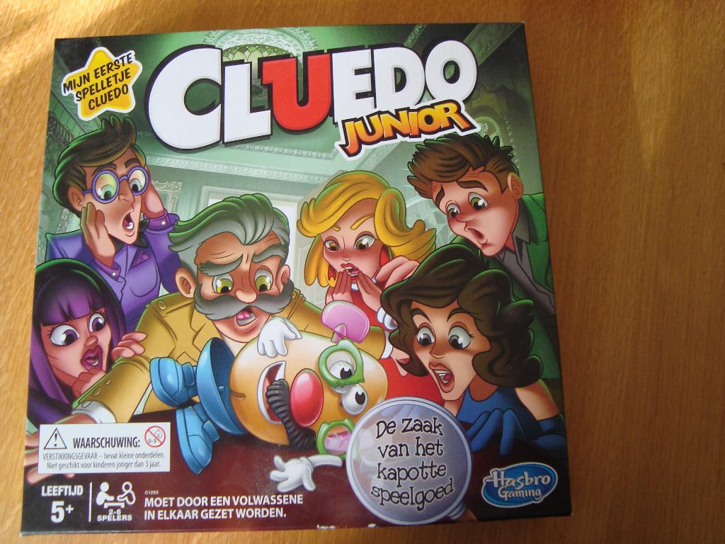 Cluedo junior, Ophalen of Verzenden, Zo goed als nieuw