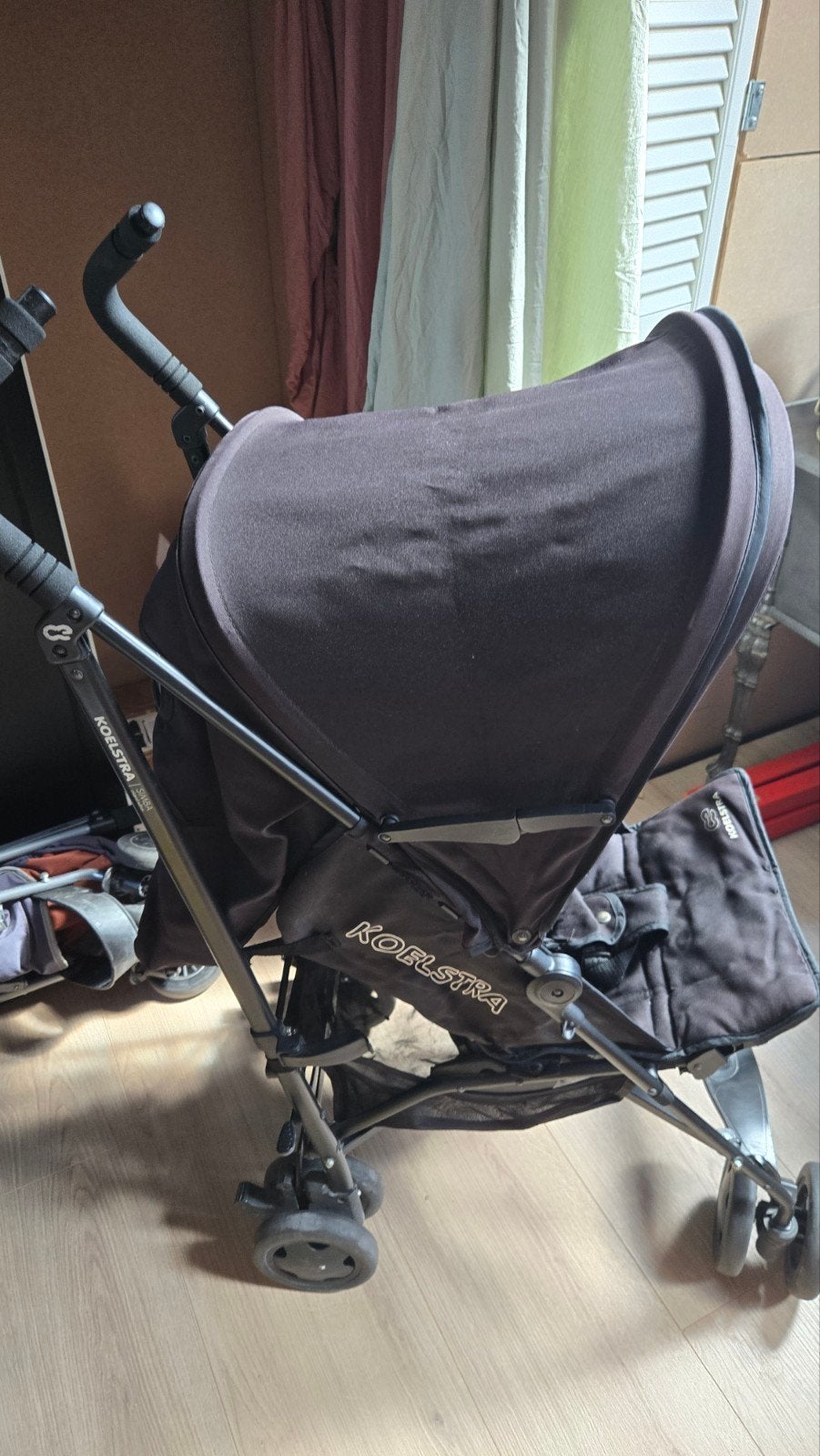 Koelstra T4 buggy in goede staat, Ophalen, Gebruikt, Koelstra, Verstelbare rugleuning