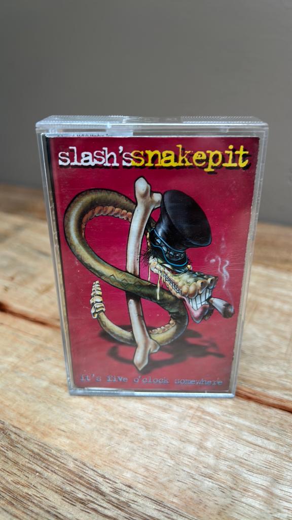 Slash's Snakepit - It's Five O'Clock Somewhere Cassette, Gebruikt, 1 bandje, Ophalen of Verzenden, Origineel