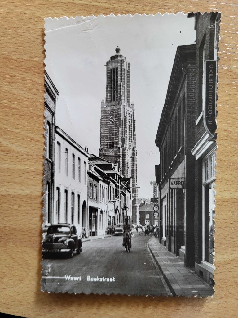 ansicht WEERT Kerk beekstraat, Verzamelen, Ansichtkaarten | Nederland, Ophalen of Verzenden, Voor 1920, Limburg