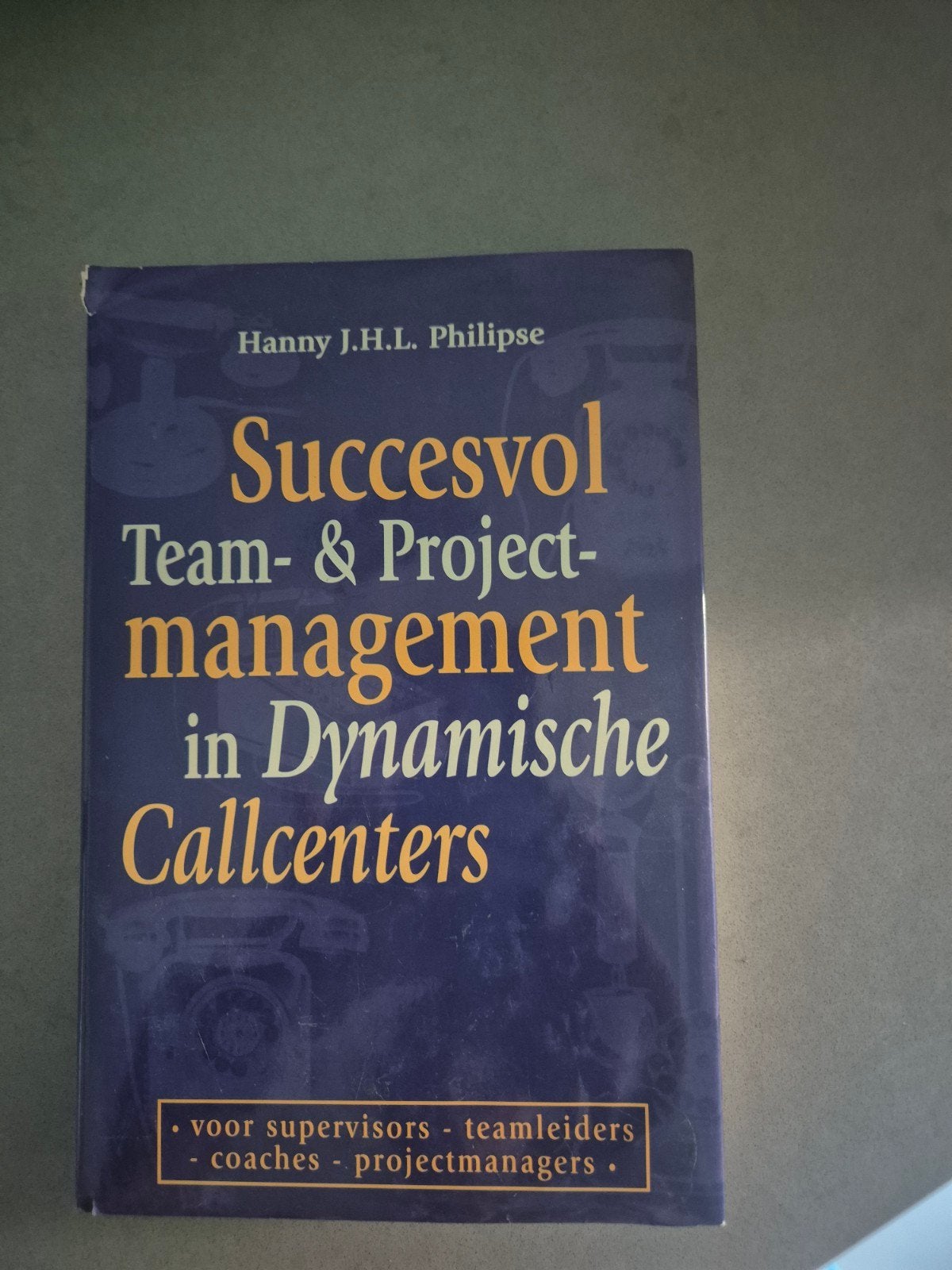 Succesvol Team- & Projectmanagement  Dynamische Callcenters, Boeken, Ophalen of Verzenden, Zo goed als nieuw, Management, Hanny J.H.L. Philipse