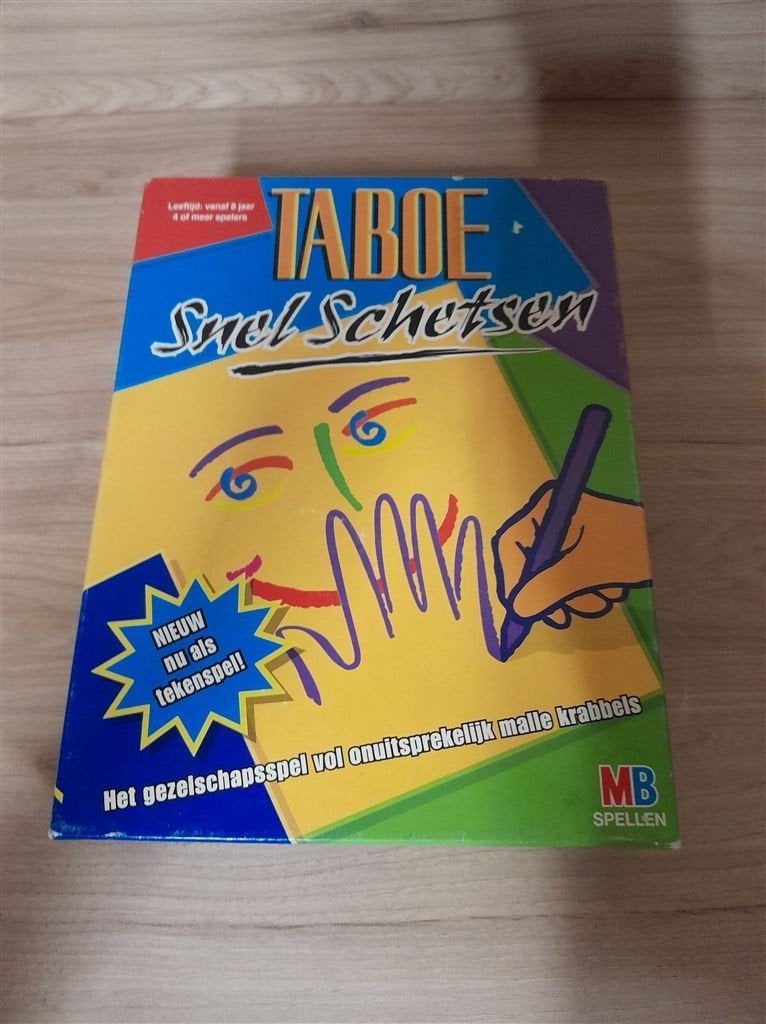 Taboe snel schetsen - s4661, Verzenden, Zo goed als nieuw