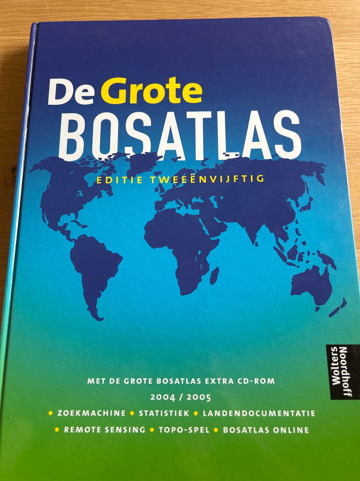 De Grote Bosatlas Editie 52, Boeken, Gelezen, Bosatlas, 2000 tot heden, Ophalen of Verzenden