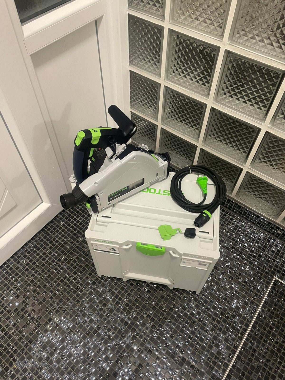 Festool Invalzaag TS 55 FEBQ-Plus NIEUW!!, Invalzaag, Nieuw, Ophalen of Verzenden, 30 tot 70 mm