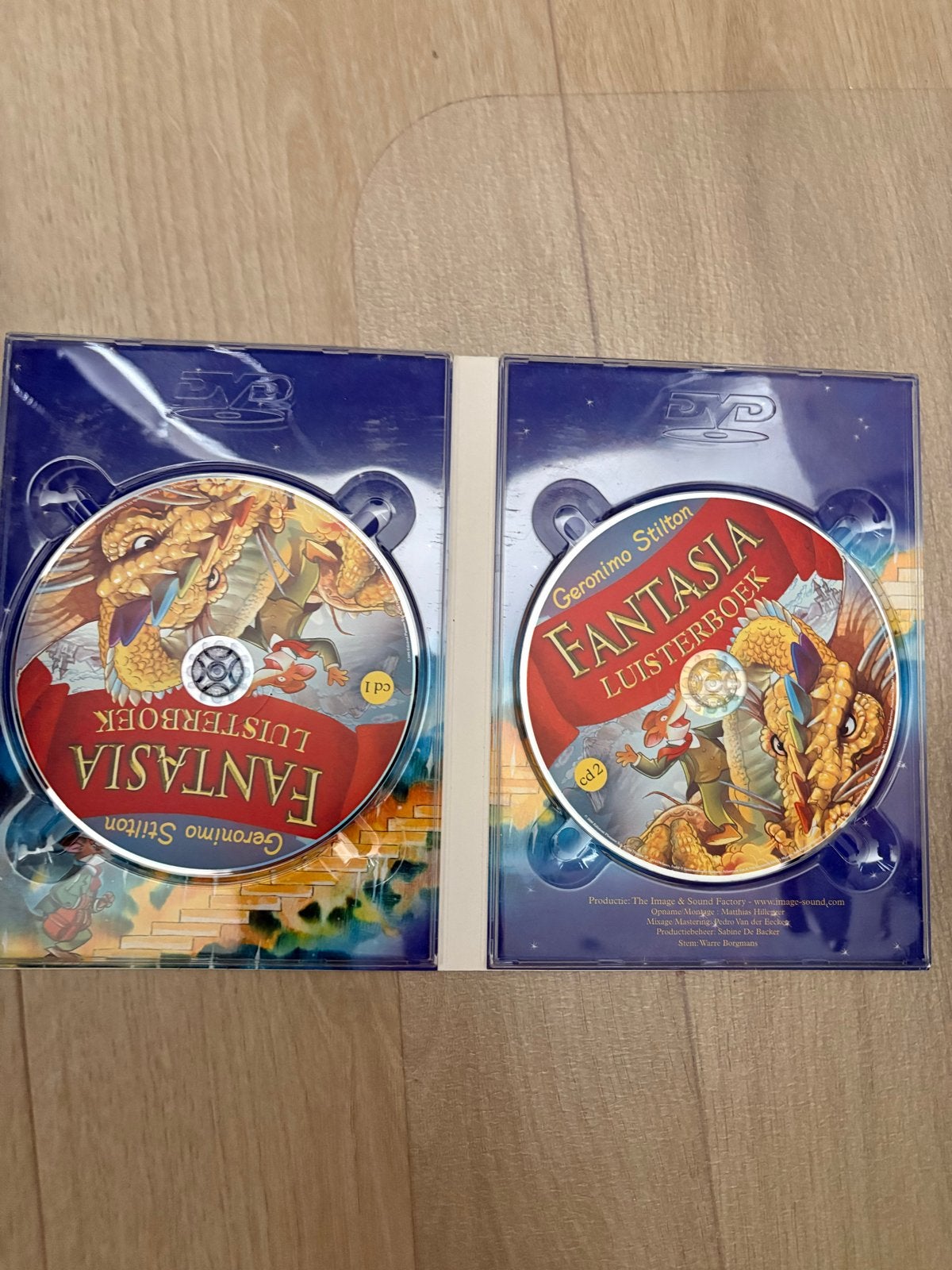 Geronimo Stilton Fantasia Luisterboek met 2 CD's, Boeken, Ophalen, Cd, Kind