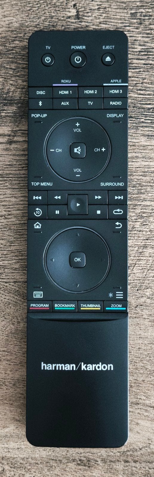 Harman Kardon BDS-serie afstandsbediening, Ophalen of Verzenden, Gebruikt, Origineel, Tv