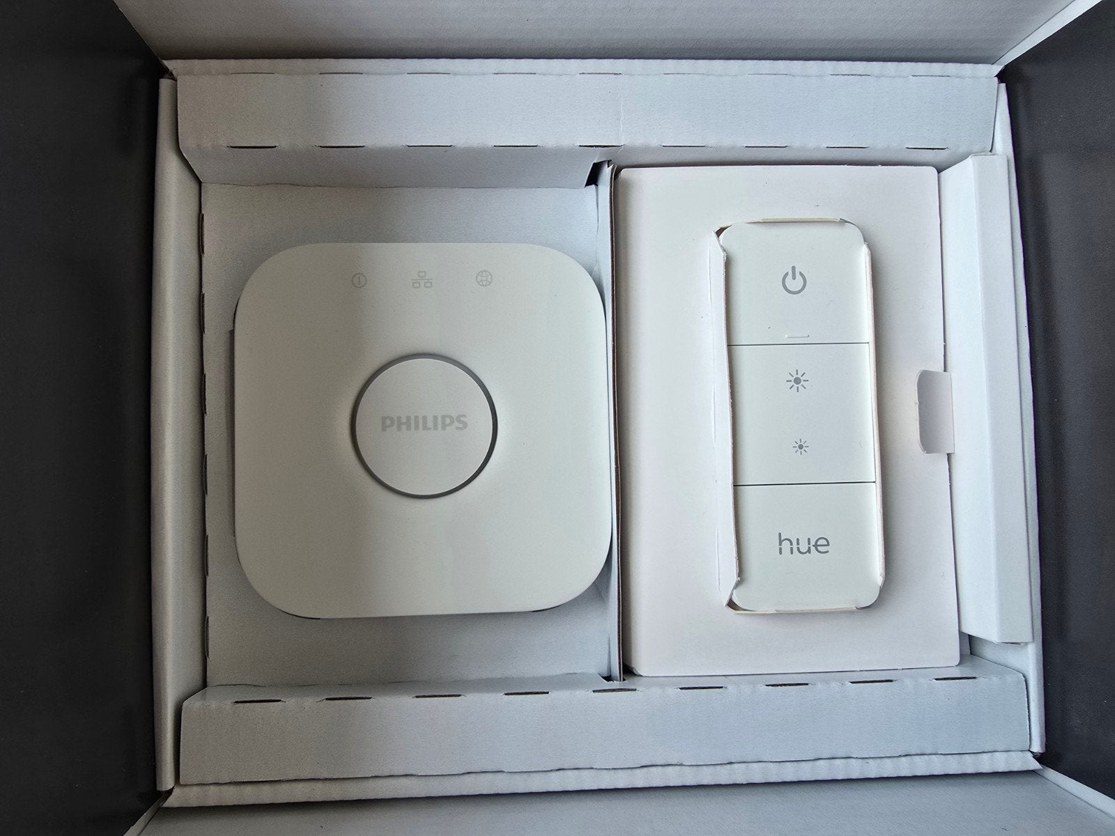 Philips Hue Bridge en Dimmer (nieuw), Dimbaar, Ophalen of Verzenden, Nieuw, Philips Hue