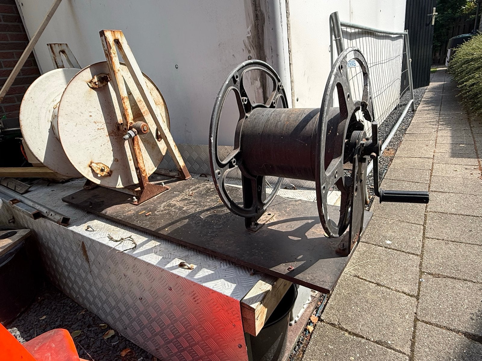 Hogedruk slanghaspels - Set van 2, Ophalen, Gebruikt