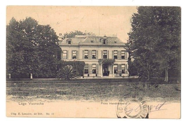 Lage Vuursche - Prins Hendriksoord (1904)- kleinrondstempel, Verzenden, Voor 1920, Gelopen, Utrecht