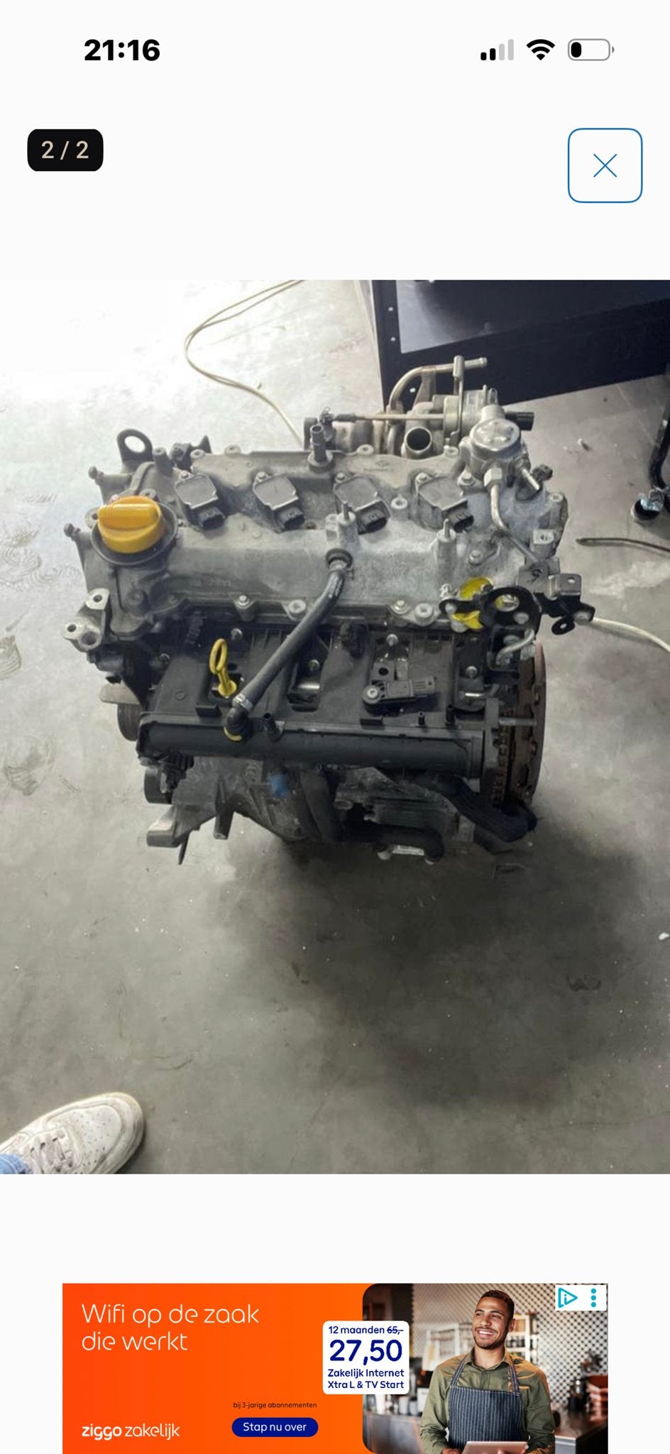 Gebruikte H5F 1.2 TCe motor met 88.000 km, Auto-onderdelen, Ophalen of Verzenden, Gebruikt, Renault