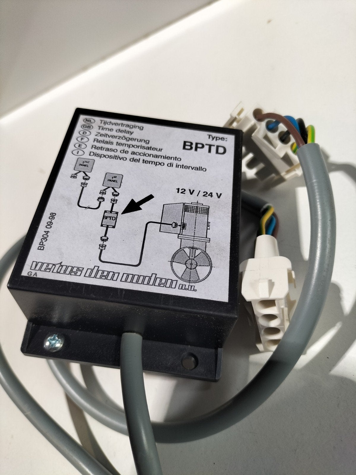 2 x Vetus tijdvertraging boegschroef BPTD 12V/24V, Ophalen of Verzenden, Nieuw, Motor en Techniek