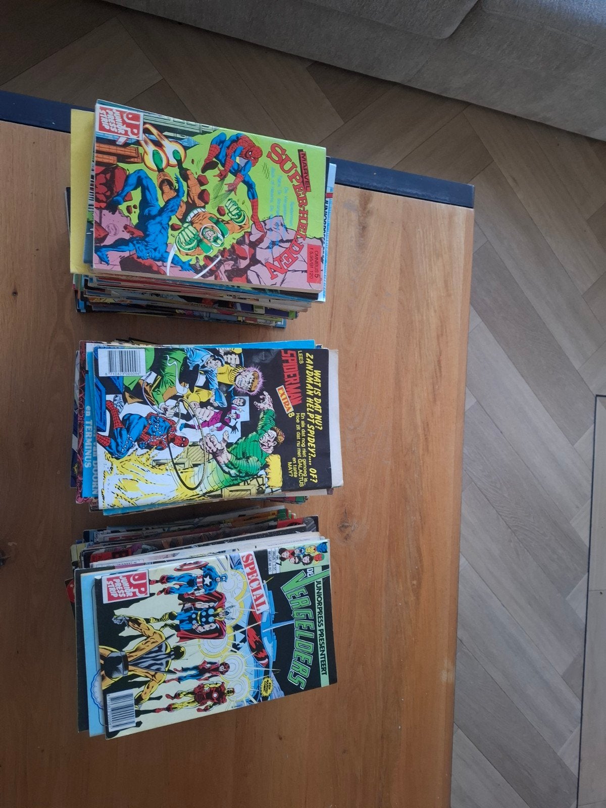 Grote verzameling oude Marvel strips: Spider-Man, Avengers e, Boeken, Meerdere comics, Ophalen of Verzenden, Gelezen, Amerika