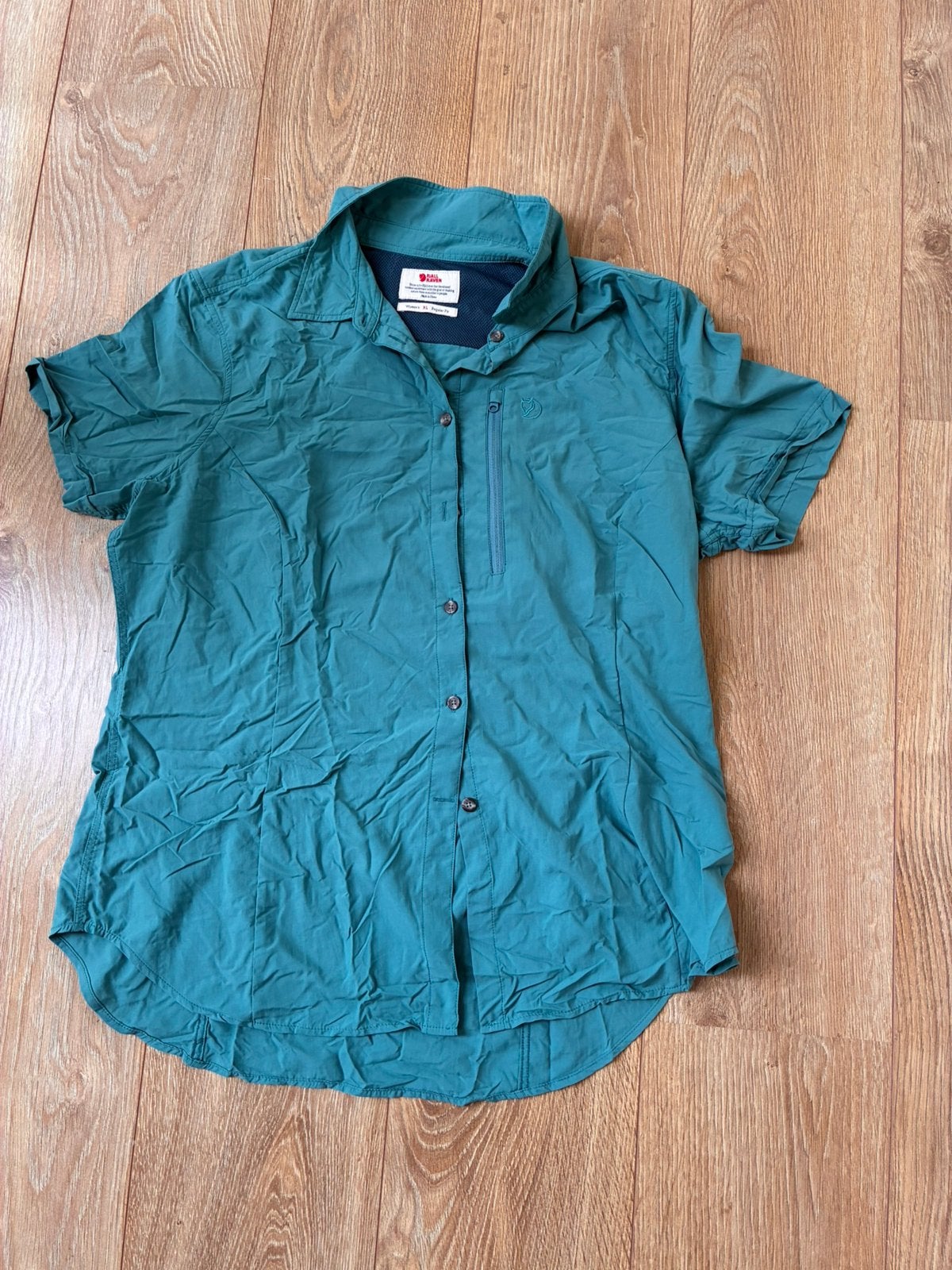 Originele lichtgewicht Fjallraven blouse maat XL, Kleding | Dames, Ophalen of Verzenden, Zo goed als nieuw, Maat 46/48 (XL) of groter