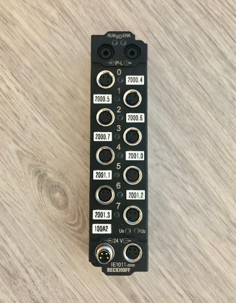 BECKHOFF - IE1011 - 8x DI - Extension Box, Ophalen of Verzenden, Zo goed als nieuw