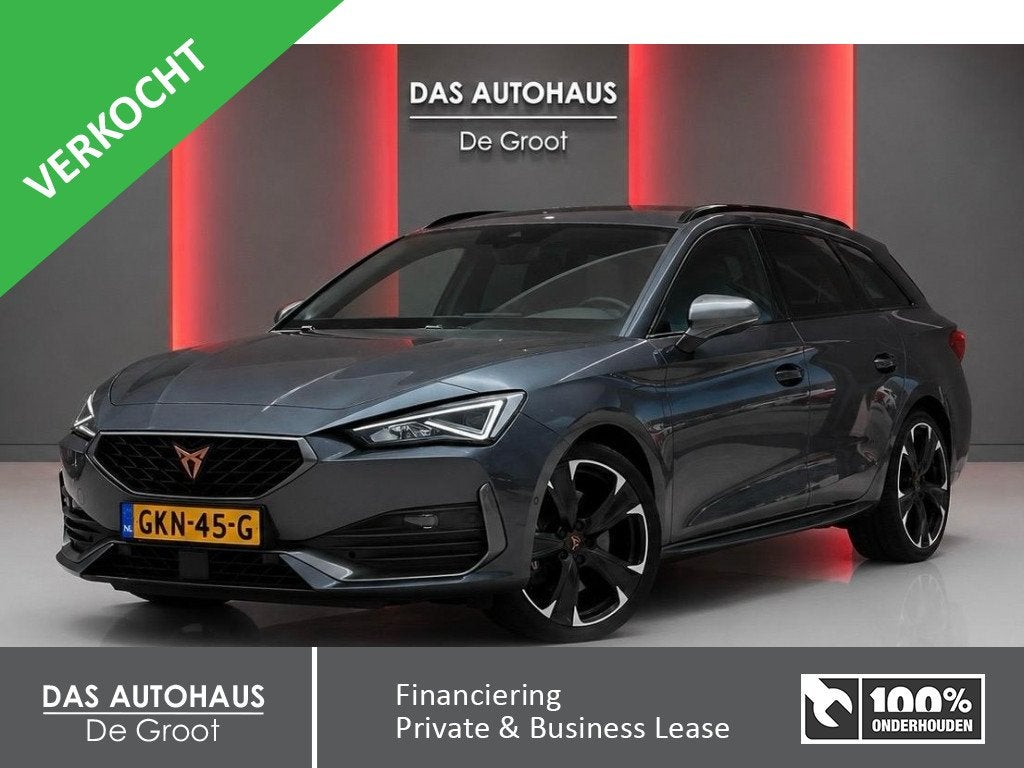CUPRA Leon Sportstourer 1.4 e-Hybrid 245pk VZ Performance |, Auto's, Cupra, Gebruikt, Euro 6, 4 cilinders, Leon