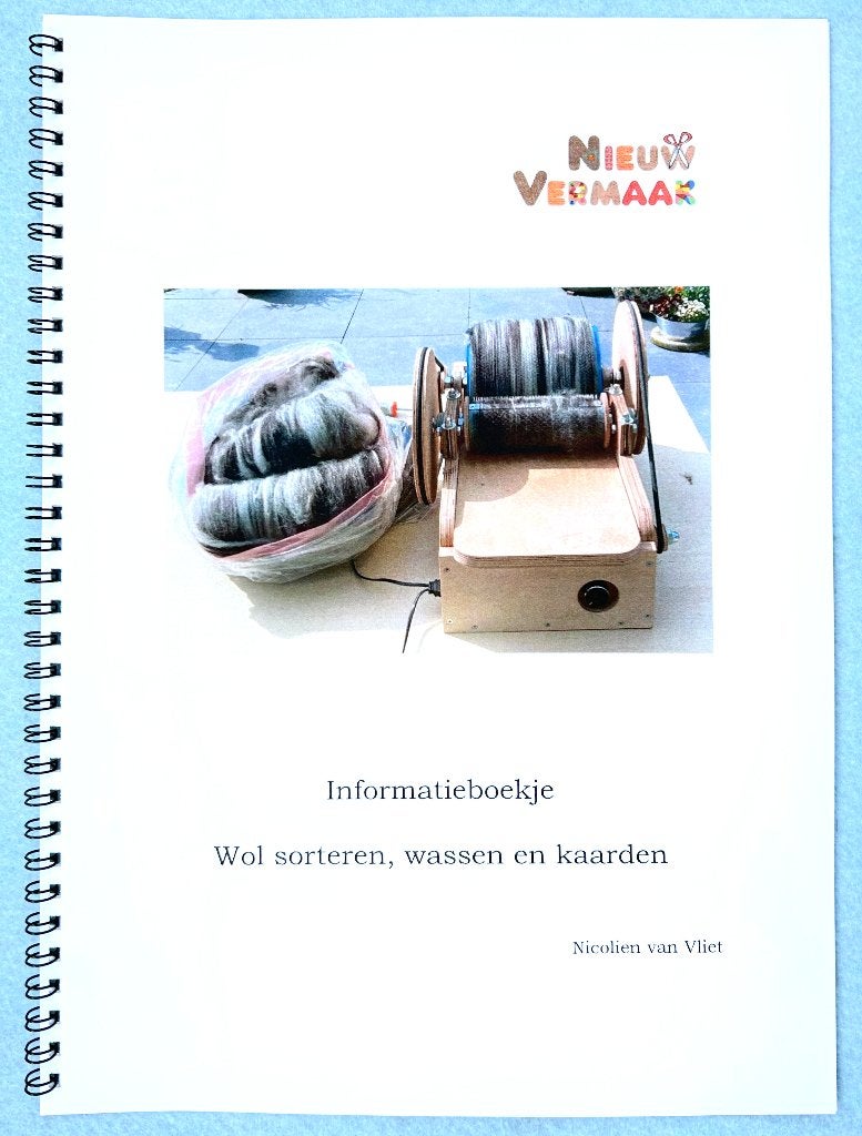 Informatieboekje wol sorteren, wassen en kaarden, Ophalen of Verzenden, Nieuw, Overige typen